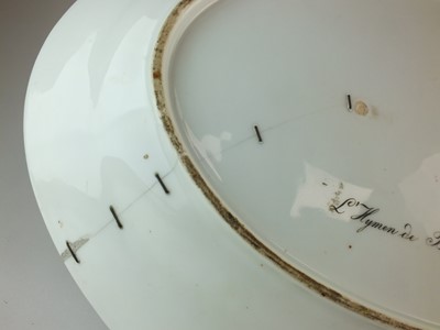 Lot 156 - A large Royal Vienna 'Bacchus and Ariadne' dish or platter