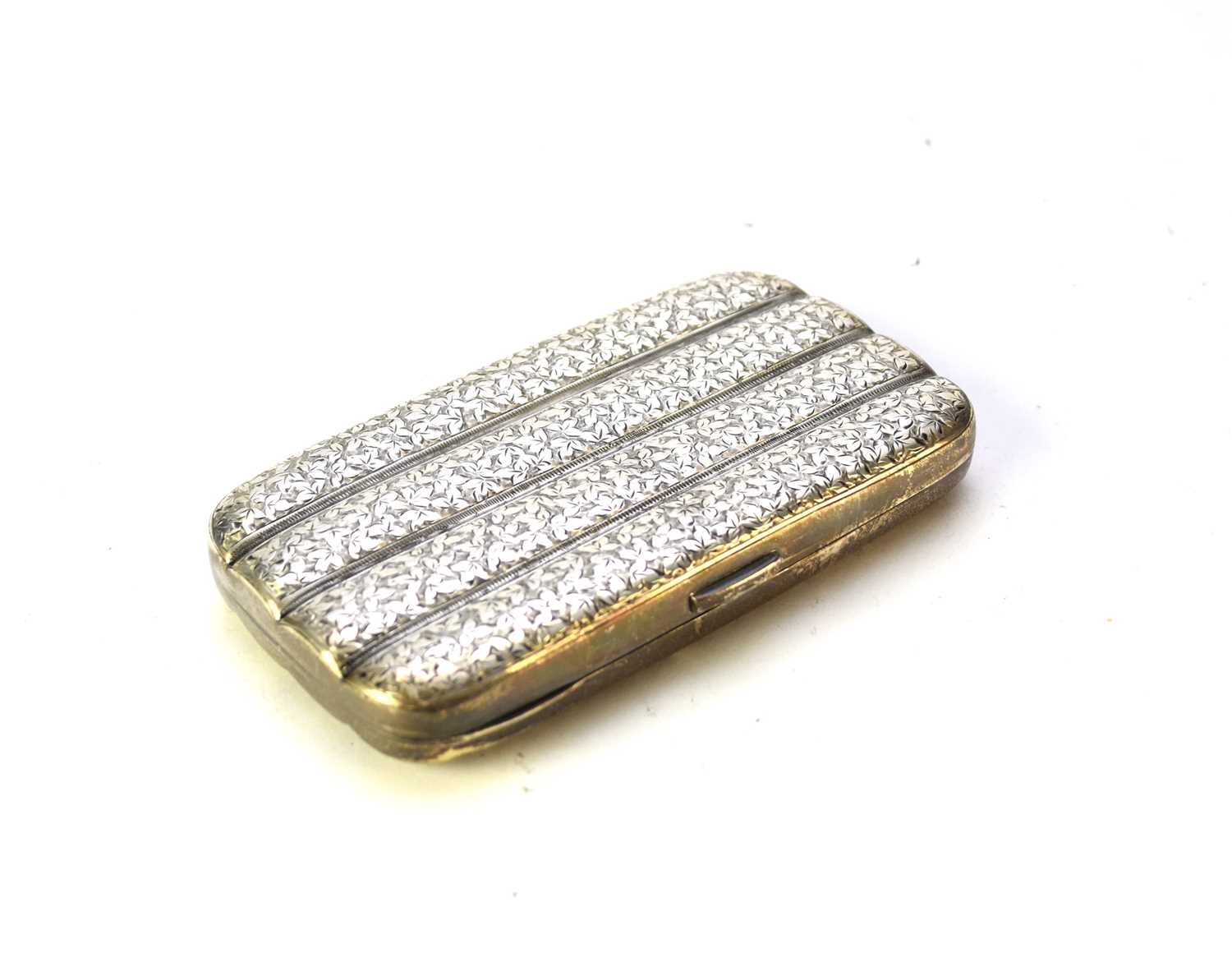 Lot 29 - A Victorian silver cigar case