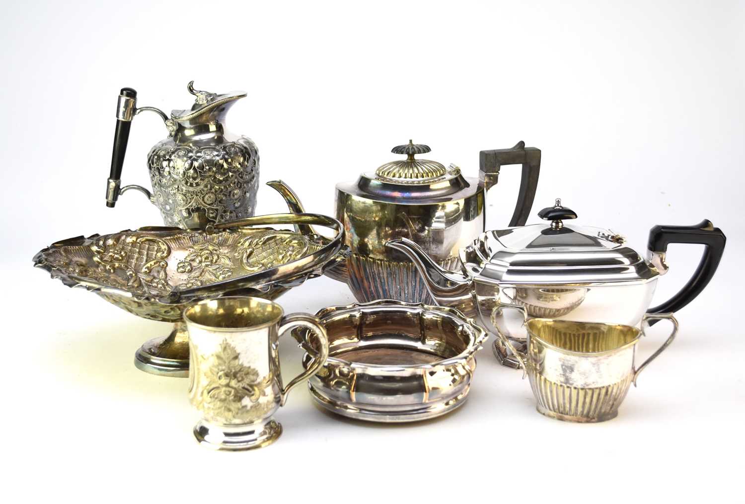 Lot 30 - A large collection of silver plated wares