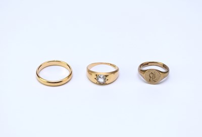 Lot 69 - Three rings