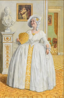 Lot 139 - Frederick Marriott RE ARCA (1860-1941) Before the Ball