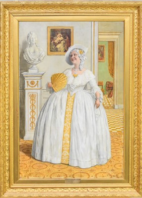 Lot 139 - Frederick Marriott RE ARCA (1860-1941) Before the Ball