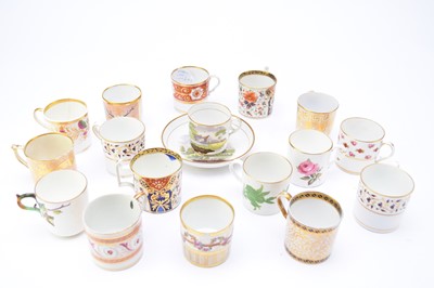 Lot 332 - A collection of English and European coffee cans, early 19th century