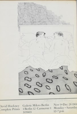 Lot 336 - After David Hockney (b.1937), Two boys