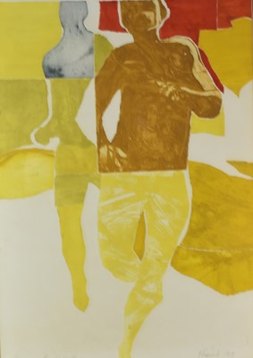 Lot 186 - British School (20th century) Runners in Sunlight