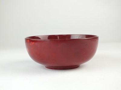 Lot 255 - Bernard Moore flambe bowl