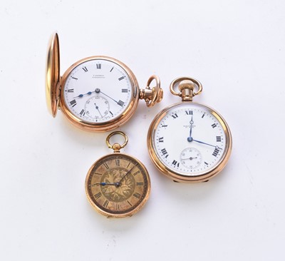 Lot 112 - Three pocket watches