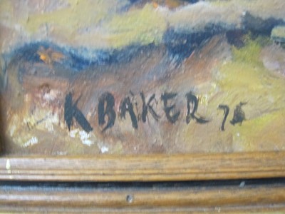Lot 360 - Kenneth Baker (1921-1996) In a Township