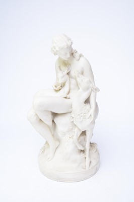 Lot 324 - A Victorian parian figural group after Charles...