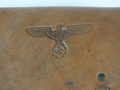 Lot German Third Reich MAB Model D pistol holster and a K98 ammunition pouch