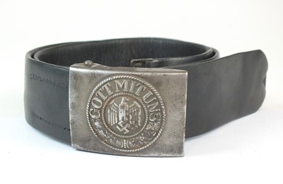 Lot German Third Reich Army belt and buckle