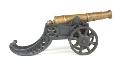 Lot 261 - A bronze signal cannon, late 19th/early 20th century