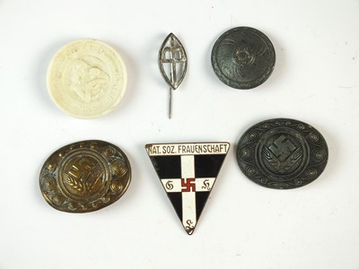 Lot A group of German Third Reich women's badges and awards