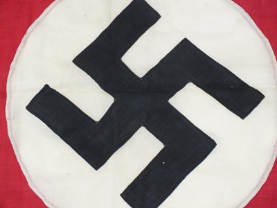Lot 229 - Large German Third Reich NSDAP flag