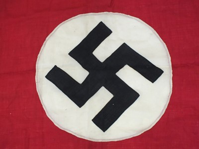 Lot 229 - Large German Third Reich NSDAP flag