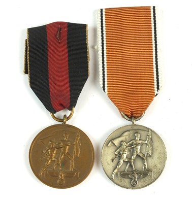 Lot 329 - German Third Reich Anschluss and Sudetenland medals