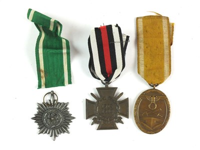 Lot 330 - Three Imperial and Third Reich German medals