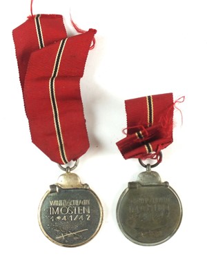 Lot 331 - Two German Second World War Winter Campaign 1941/1942 medals.
