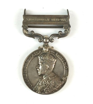 Lot 66 - Indian General Service medal, Waziristan clasp.