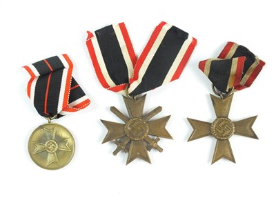 Lot 334 - German War Merit Medals