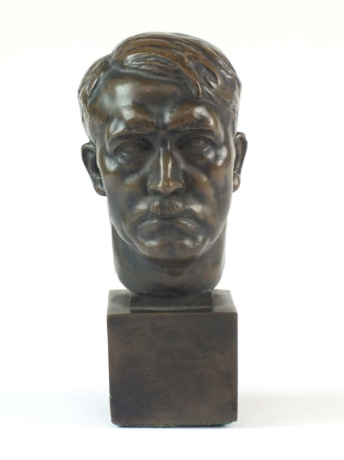 Lot 281 - Desk bust of Adolf Hitler after Hedwig Maria Ley