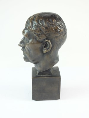 Lot 281 - Desk bust of Adolf Hitler after Hedwig Maria Ley