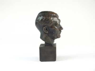 Lot 281 - Desk bust of Adolf Hitler after Hedwig Maria Ley