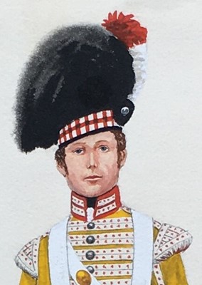 Lot 196 - Colonel Philip Henry Smitherman (1910-1982) Six Regimental Portraits