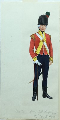 Lot 196 - Colonel Philip Henry Smitherman (1910-1982) Six Regimental Portraits