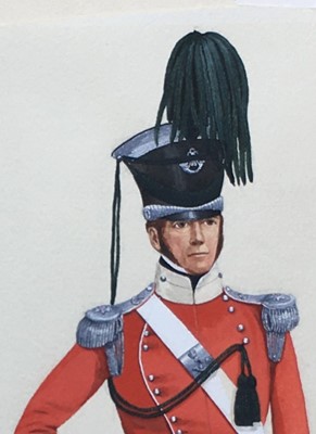 Lot 196 - Colonel Philip Henry Smitherman (1910-1982) Six Regimental Portraits