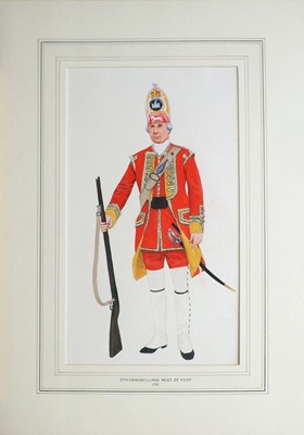 Lot 196 - Colonel Philip Henry Smitherman (1910-1982) Six Regimental Portraits
