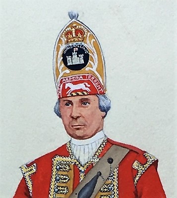 Lot 196 - Colonel Philip Henry Smitherman (1910-1982) Six Regimental Portraits