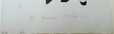 Lot 196 - Colonel Philip Henry Smitherman (1910-1982) Six Regimental Portraits