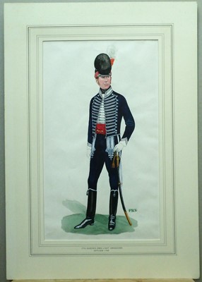 Lot 196 - Colonel Philip Henry Smitherman (1910-1982) Six Regimental Portraits