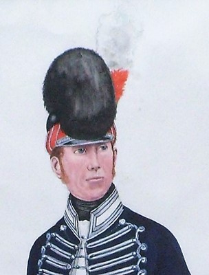 Lot 196 - Colonel Philip Henry Smitherman (1910-1982) Six Regimental Portraits