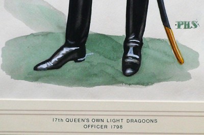 Lot 196 - Colonel Philip Henry Smitherman (1910-1982) Six Regimental Portraits