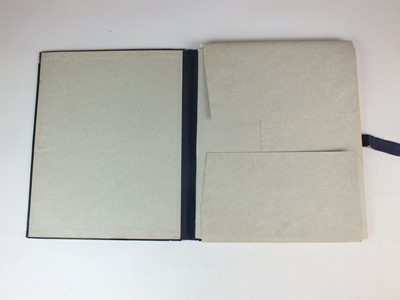 Lot 295 - Rare folder of illustrations given to a German Propaganda Training Officer at Potsdsam, 1942