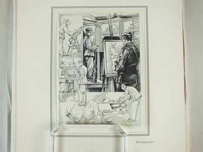 Lot 295 - Rare folder of illustrations given to a German Propaganda Training Officer at Potsdsam, 1942