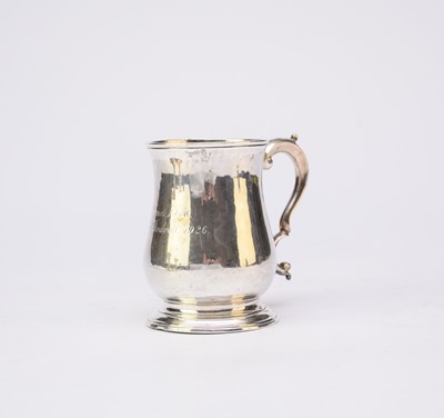 Lot 50 - A George III silver mug