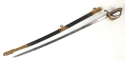 Lot George IV 1822 Pattern Infantry Officer's sword by Salter