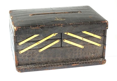 Lot 245 - Malay State Volunteer Rifles despatch box and WW1 paper knife