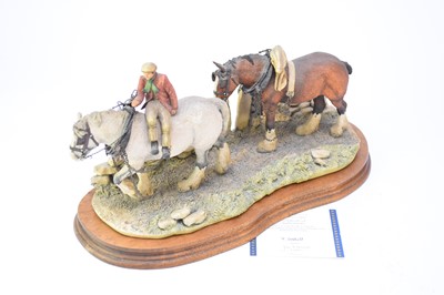 Lot 289 - Border Fine Arts 'Coming Home' (Two Heavy...