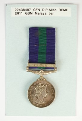 Lot 88 - General Service 1918-62 Medal, 1 clasp, Malaya