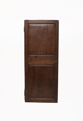 Lot 654 - Two period oak internal doors, 17th and 18th centuries