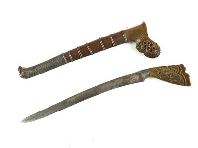 Lot 198 - Sumatran Sewar dagger, 19th century