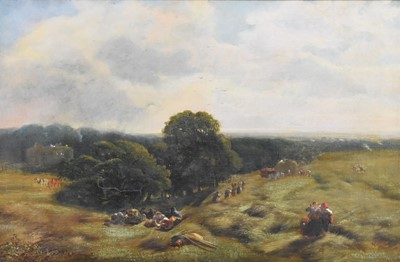 Lot 213 - English School circa 1870, Harvest Time