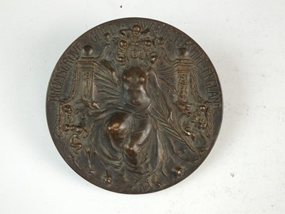 Lot 416 - Walter Gilbert (British, 1871-1946), 4 Bromsgrove Guild plaques (4)