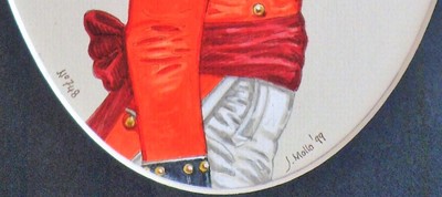Lot 123 - John Mollo (British, 1931-2017) Officer of the West India Regiment, `1812