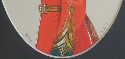 Lot 127 - John Mollo (British, 1931-2017) Major of the 5th Northumberland (Fusiliers) Regiment of Foot