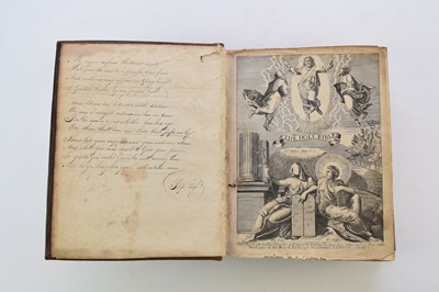 Lot 1115 - HOLY BIBLE, 4to, Oxford 1683.